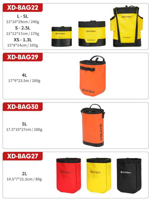 Xinda-Outdoor-Tool-Kit-Rock-Climbing-Exploration-Bag-Portable-Equipment-High-Altitude-Operation-Tool-Bag-4 – saadaval Tootemaailm e-kaubamajas