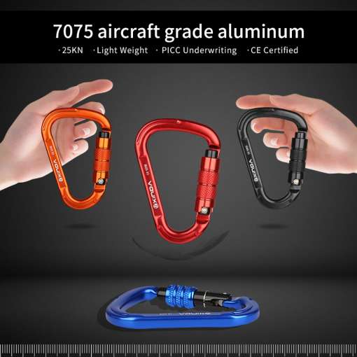 XINDA-Outdoor-Rock-Climbing-Carabiner-25kN-Safety-Connector-Lock-Aluminum-alloy-Spring-loaded-Gate-Buckle-Survive-1 – saadaval Tootemaailm e-kaubamajas