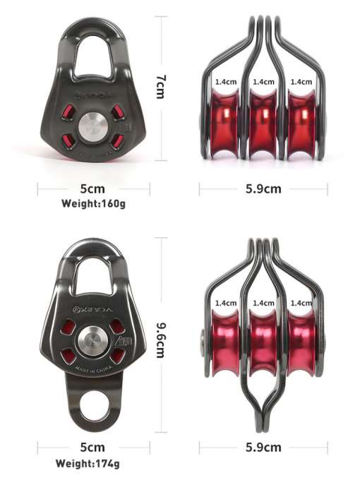 Xinda-Outdoor-Three-Pulley-Cableway-Crosses-Rock-Climbing-Rescue-To-Expand-Hoisting-Ball-Bearing-Pulley-Block-2 – saadaval Tootemaailm e-kaubamajas