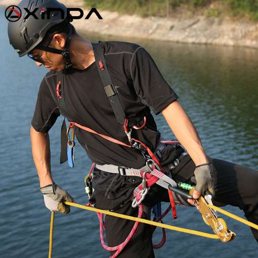 XINDA-Camping-Half-Safety-Belt-Rock-Climbing-Outdoor-Expand-Training-Half-Body-Harness-Protective-Supplies-Survival-4 – saadaval Tootemaailm e-kaubamajas