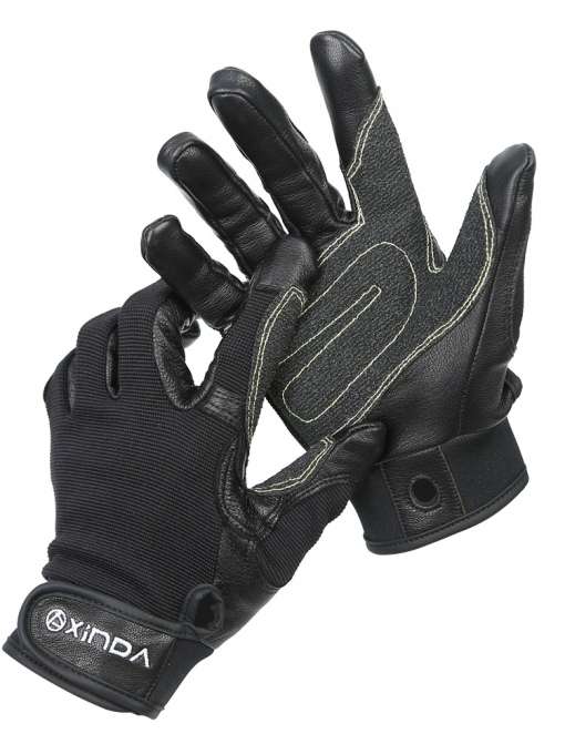 XINDA-Professional-Outdoor-Sports-Full-Finger-Cowhide-Climbing-Gloves-Rock-Climb-Downhill-Hiking-Anti-Slip-Wear-11 – saadaval Tootemaailm e-kaubamajas