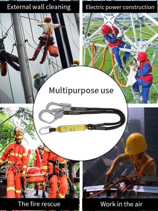Xinda-Professional-High-Altitude-Protective-Safety-Elastic-Buffer-Sling-Belt-With-Hook-High-Strength-Wearable-Anti-2 – saadaval Tootemaailm e-kaubamajas