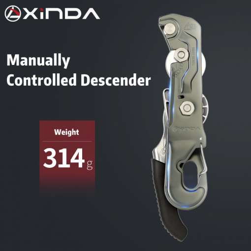 XINDA-Professional-Rock-Climbing-Descent-device-STOP-Handle-Control-Abseiling-Device-Downhill-Descender-Rappelling-3 – saadaval Tootemaailm e-kaubamajas