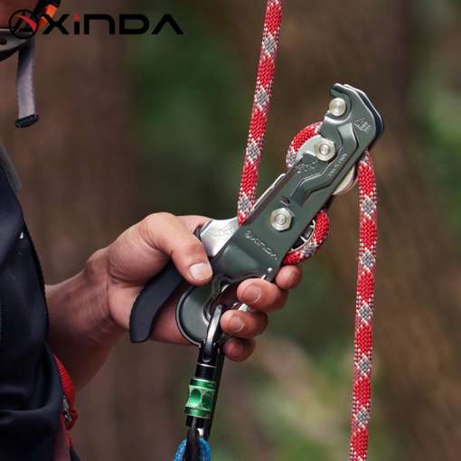 XINDA-Professional-Rock-Climbing-Descent-device-STOP-Handle-Control-Abseiling-Device-Downhill-Descender-Rappelling-4 – saadaval Tootemaailm e-kaubamajas