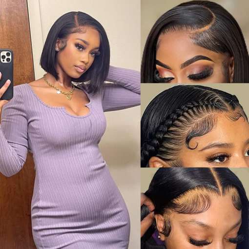 Straight-Bob-Hair-Wig-Human-Hair-Colored-99J-Burgundy-13×4-Full-Lace-Bob-Wig-Lace-Front-5 – saadaval Tootemaailm e-kaubamajas