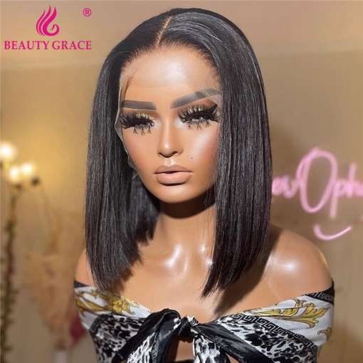 Straight-Bob-Wig-Lace-Front-Human-Hair-Wigs-For-Women-Short-Bob-Lace-Front-Wig-Brazilian-1 – saadaval Tootemaailm e-kaubamajas