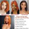 Ginger-Orange-Lace-Front-Wig-Human-Hair-Straight-Bob-Wigs-13X4-Lace-Frontal-Wigs-Transparent-Large-4 – saadaval Tootemaailm e-kaubamajas