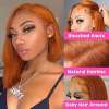 Ginger-Orange-Lace-Front-Wig-Human-Hair-Straight-Bob-Wigs-13X4-Lace-Frontal-Wigs-Transparent-Large-2 – saadaval Tootemaailm e-kaubamajas