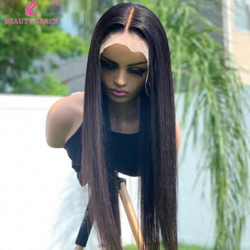 13×4-Transparent-Human-Hair-Lace-Frontal-Wigs-Pre-Plucked-Brazilian-Straight-Lace-Front-Human-Hair-Wigs-5 – saadaval Tootemaailm e-kaubamajas