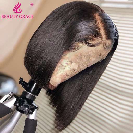 Bone-Straight-Bob-Wig-Lace-Front-Human-Hair-Wigs-For-Women-Short-Bob-Lace-Front-Wig-4 – saadaval Tootemaailm e-kaubamajas