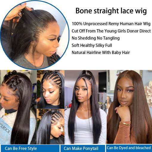 28inch-Straight-13×4-Lace-Front-Human-Hair-Wigs-For-Black-Women-Brazilian-Lace-Front-Wig-Lace-2 – saadaval Tootemaailm e-kaubamajas