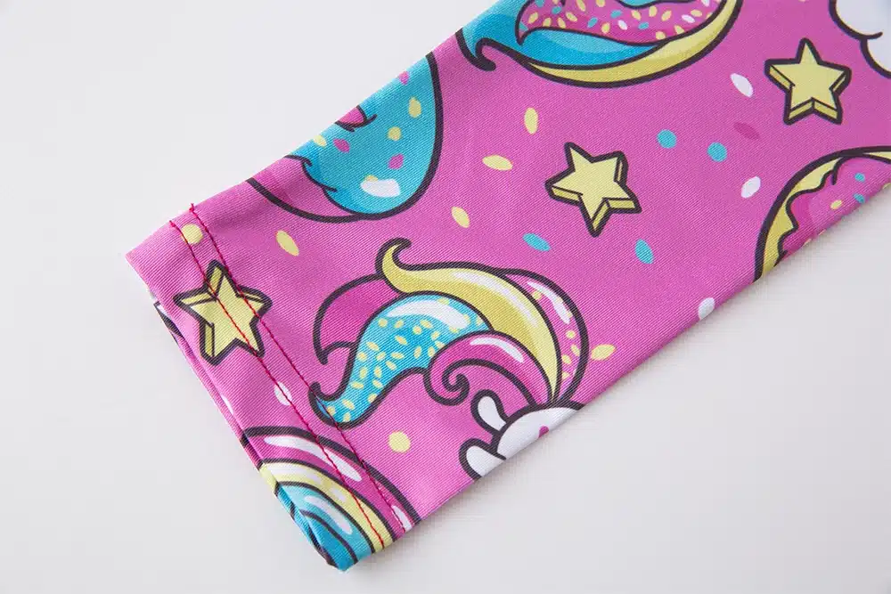 KYKU Brand Unicorn Leggings Women Leggins Fitness Legging Sexy Pants High Waist Push Up Shiny 3d Printed Rainbow Star Cat Donuts 18