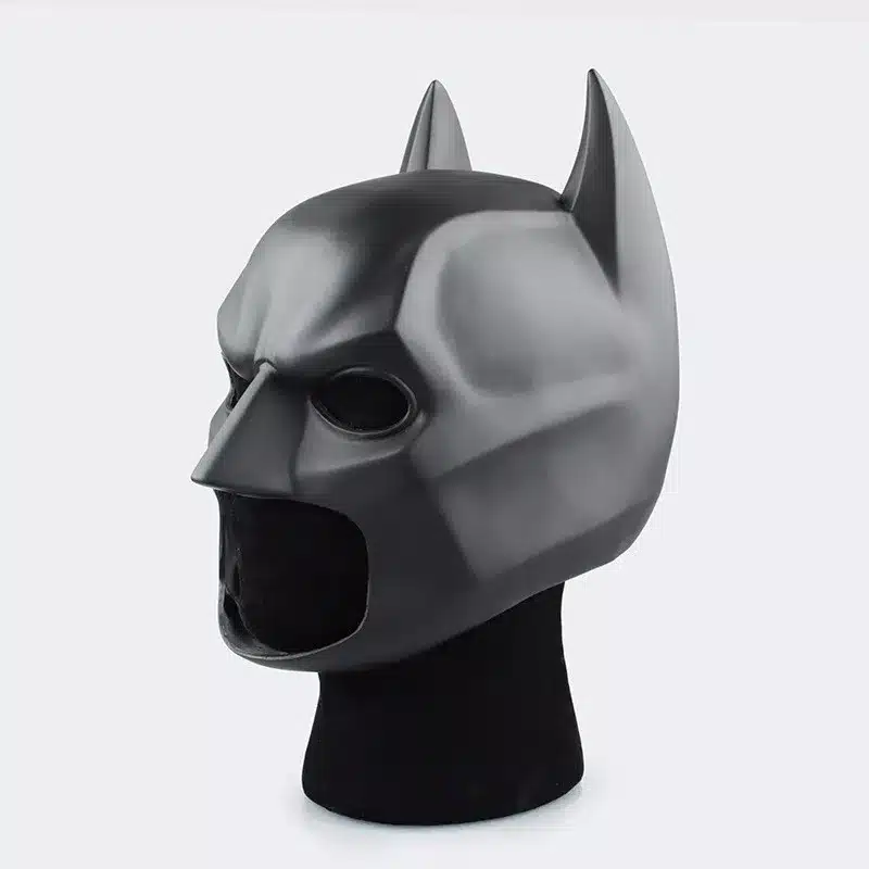 Huong Movie Figure The Dark Knight Batman Soft Helmet Cosplay Mask PVC Action Figure Toy Christmas Gift 4