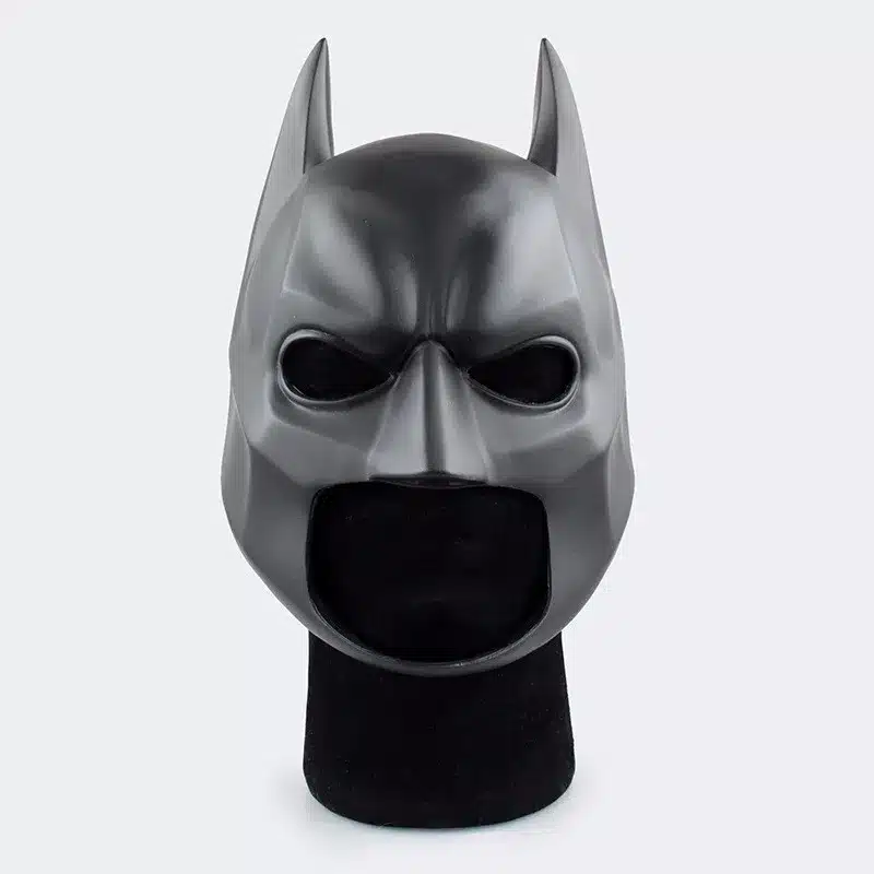 Huong Movie Figure The Dark Knight Batman Soft Helmet Cosplay Mask PVC Action Figure Toy Christmas Gift 5