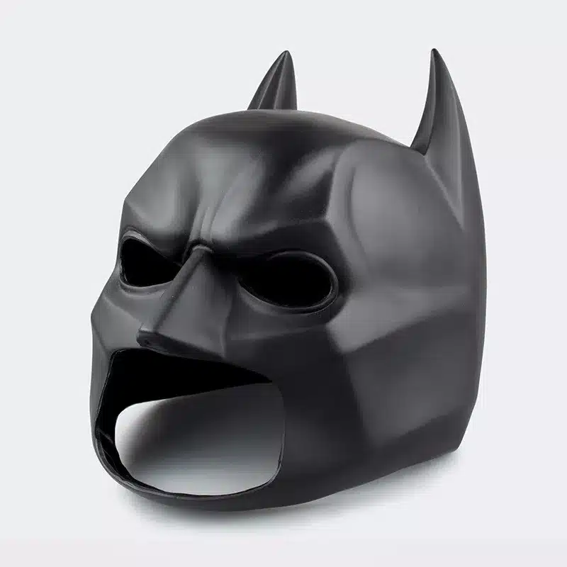 Huong Movie Figure The Dark Knight Batman Soft Helmet Cosplay Mask PVC Action Figure Toy Christmas Gift 9