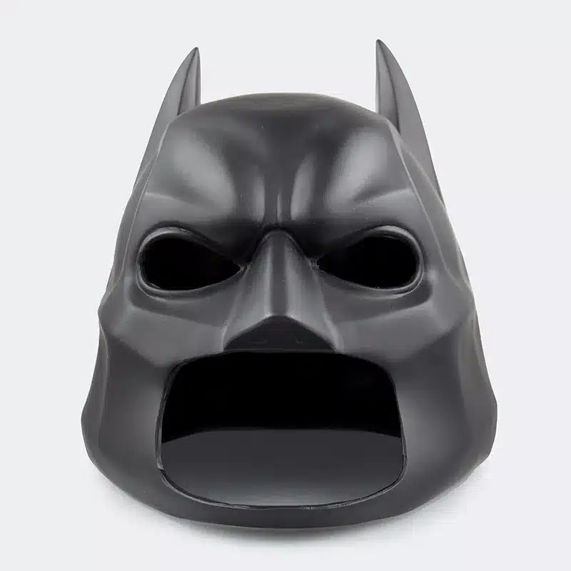 Huong Movie Figure The Dark Knight Batman Soft Helmet Cosplay Mask PVC Action Figure Toy Christmas Gift 10