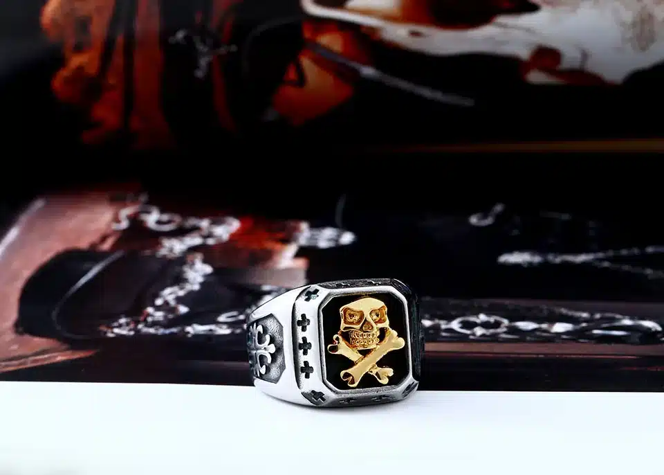 Beier 316L Stainless Steel ring biker Ring skull Man's special copper fashion jewelry BR8-331 16