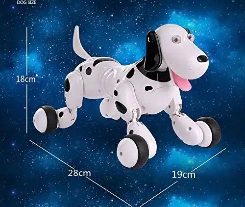 HappyCow 2.4G Wireless Remote Control Smart Dog Electronic Pet Educational Children's Toy Dancing Robot Dog 5