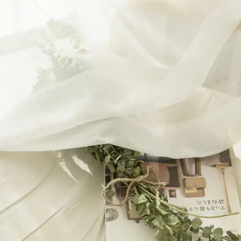 Organza Curtains for Living Room Solid Colors Sheer home Modern Bedroom Decorations Window Tulle Voile Curtain Panel (B509) 21
