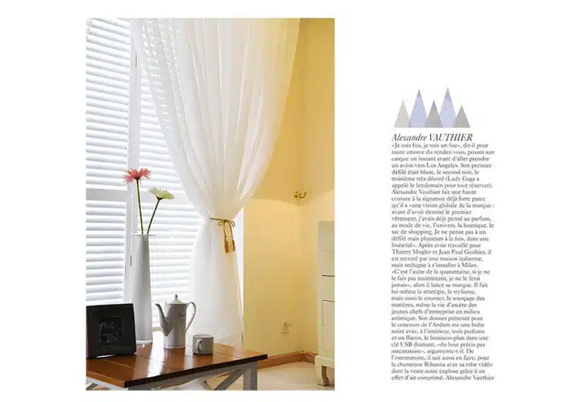 Organza Curtains for Living Room Solid Colors Sheer home Modern Bedroom Decorations Window Tulle Voile Curtain Panel (B509) 26