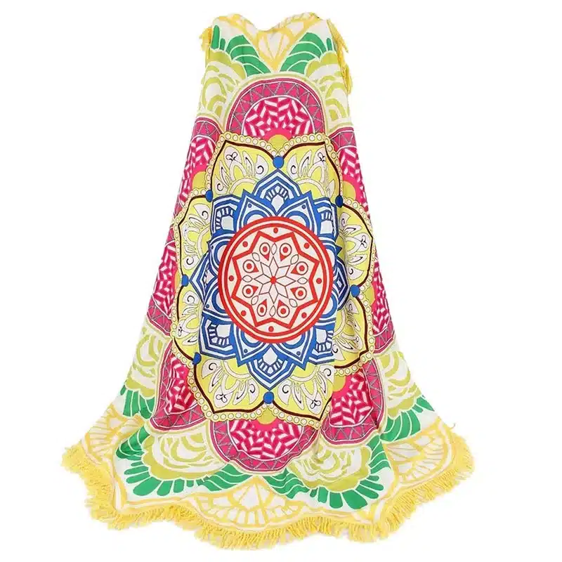 Mandala mustriga ümmargused rätikud | kujundav pilt e-kaubamaja pildikogust