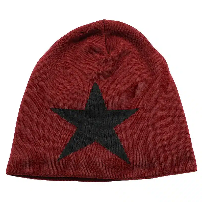 LOVINGSHA Faux Fur Warm Baggy Knitted Hat Men Beanies Knit Skullies Bonnet Hats For Men Women Beanie Men's Winter Hat Caps 33