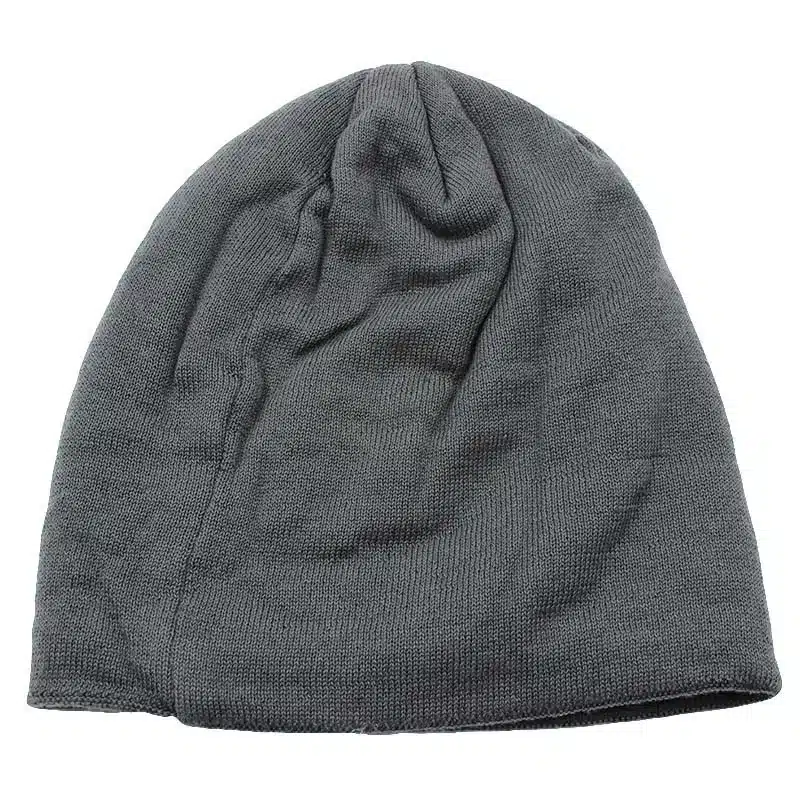LOVINGSHA Faux Fur Warm Baggy Knitted Hat Men Beanies Knit Skullies Bonnet Hats For Men Women Beanie Men's Winter Hat Caps 40