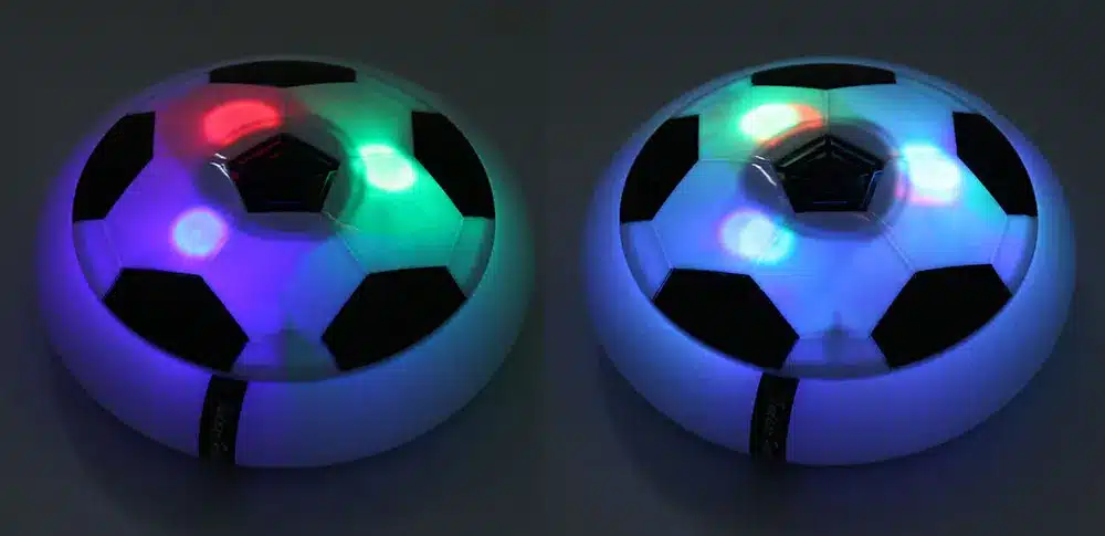 Funny LED Light Flashing Ball Toys Air Power Soccer Balls Disc Gliding Multi-surface Hovering Football Game Toy Kid Chidren Gift 26