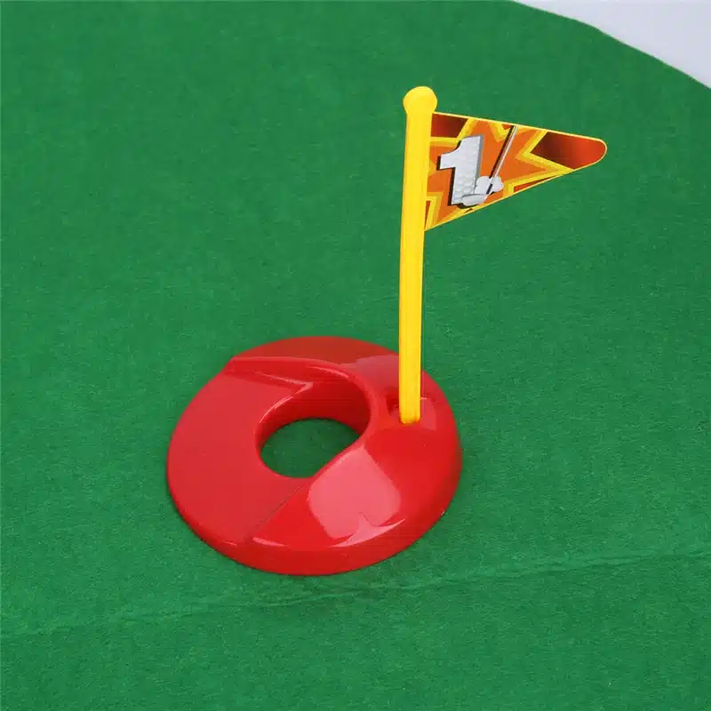 Funny Toilet Bathroom Mini Golf Mat Set Potty Putter Putting Game Men's Toy Novelty Gift 15