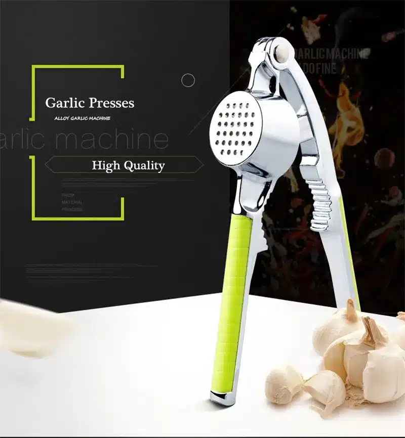 1pcs Stainless Steel Garlic Presses Alloy Kitchen Accessories Gadegts Cooking Vegetable Tools Garlic Peeler Crusher Descascador 9
