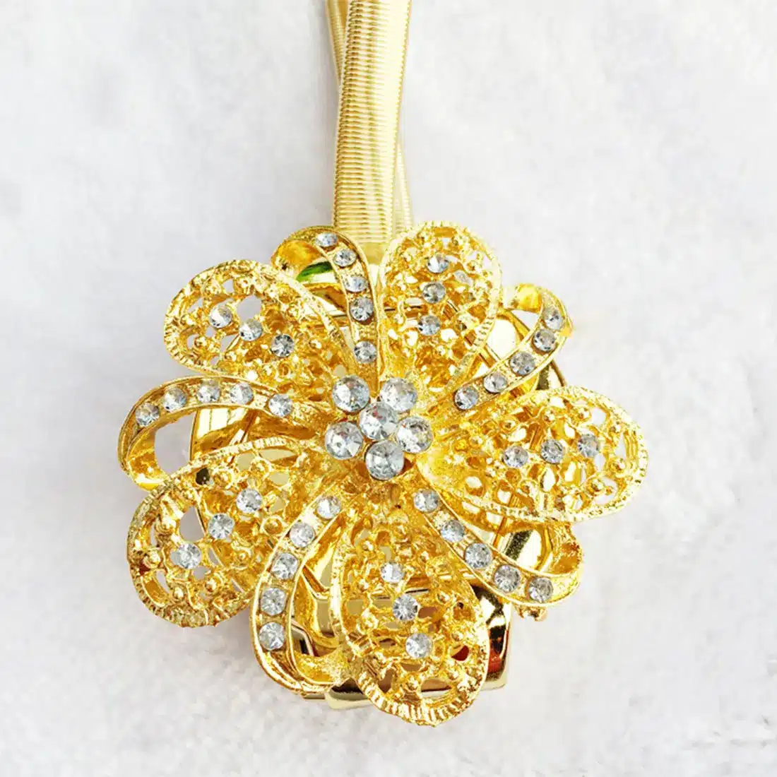 Good Window Decorating Flower Curtain Tieback Magnet Curtains Buckle Clip Steel Wire Curtain Strap 10