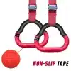 Gymnastics-Rings-Kid-Sport-Toy-Non-Slip-Gym-Rings-With-Swing-Adjustable-Straps-Pull-up-Workout-1 – saadaval Tootemaailm e-kaubamajas