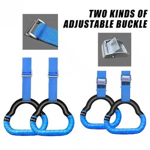 Gymnastics-Rings-Kid-Sport-Toy-Non-Slip-Gym-Rings-With-Swing-Adjustable-Straps-Pull-up-Workout-2 – saadaval Tootemaailm e-kaubamajas