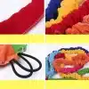 erksavärvilised elastsed köied erinevates toonides