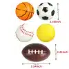 5Pcs-Children-Soft-Football-Basketball-Baseball-Tennis-MotionToys-Foam-Sponge-Decompression-Vent-Stress-Balls-Soccer-Anti-5 – saadaval Tootemaailm e-kaubamajas