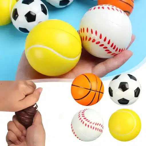 5Pcs-Children-Soft-Football-Basketball-Baseball-Tennis-MotionToys-Foam-Sponge-Decompression-Vent-Stress-Balls-Soccer-Anti-3 – saadaval Tootemaailm e-kaubamajas