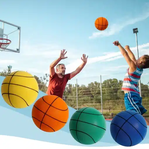 Bouncing-Mute-Ball-Toy-Indoor-Silent-Basketball-Baby-Foam-Toy-Silent-Playground-Bounce-Basketball-Child-Sports-3 – saadaval Tootemaailm e-kaubamajas