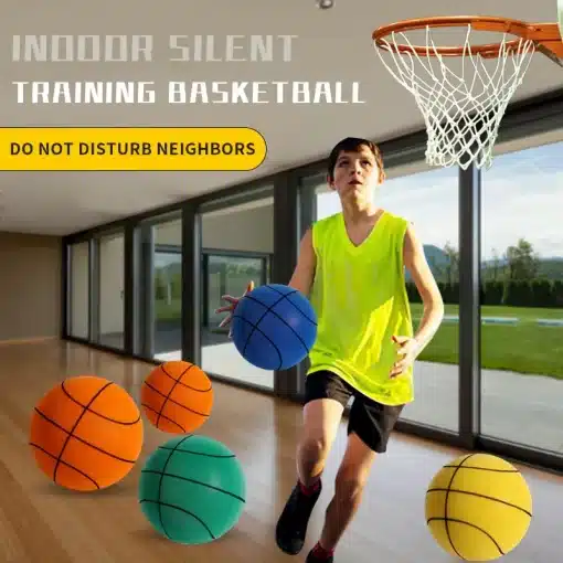 Bouncing-Mute-Ball-Toy-Indoor-Silent-Basketball-Baby-Foam-Toy-Silent-Playground-Bounce-Basketball-Child-Sports-2 – saadaval Tootemaailm e-kaubamajas