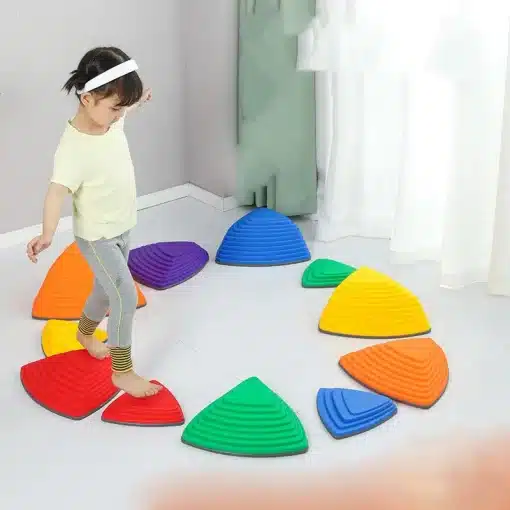 Toddler-River-Crossing-Stone-Balance-Sensory-Training-Fun-Sport-Game-Toy-triangle-footprint-Stepping-Stone-Balance-4 – saadaval Tootemaailm e-kaubamajas