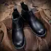 Men-Chelsea-Boots-Non-slip-Leather-Boots-Casual-Outdoors-Ankle-Boots-Male-Shoes-Adult-Wear-resisting-5 – saadaval Tootemaailm e-kaubamajas