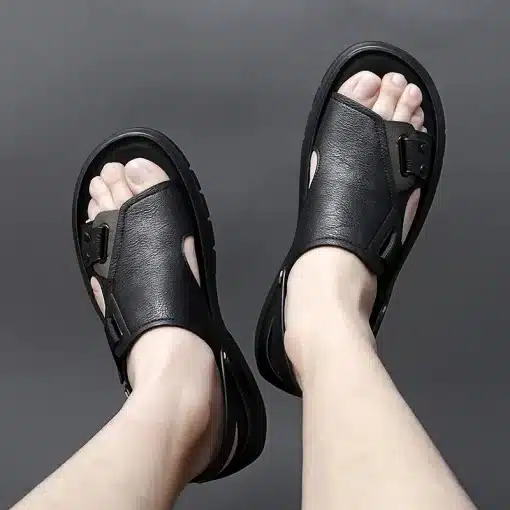 Sandals-For-Men-2023-New-Fashion-Summer-Anti-Slip-Soft-Sole-Retro-Dual-Purpose-Sandals-And-4 – saadaval Tootemaailm e-kaubamajas