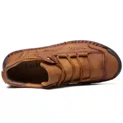 2023-Men-s-Leather-Boots-Flat-Outdoor-Boots-Men-s-Casual-Shoes-Cowhide-Hiking-Shoes-Anti-1 – saadaval Tootemaailm e-kaubamajas