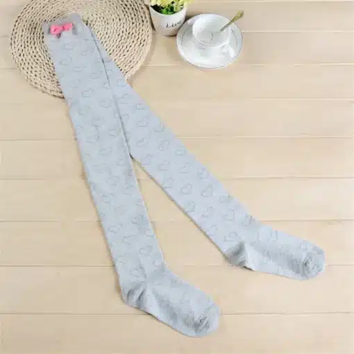 Pink-Bow-Patchwork-School-Knee-Socks-Embroidery-Lovely-Women-s-Stockings-Kawaii-Campus-Long-Socks-Cute-2 – saadaval Tootemaailm e-kaubamajas