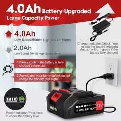 21V-Electric-Cordless-Leaf-Blower-180MPH-320CFM-Portable-Leaf-Blower-handled-4000mAh-2-Section-Tubes-For-1 – saadaval Tootemaailm e-kaubamajas