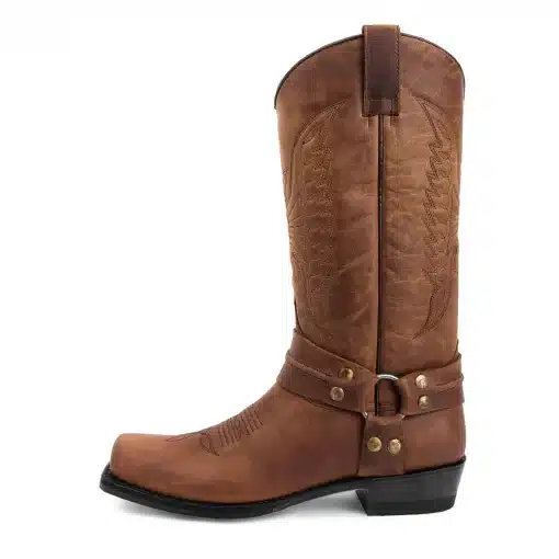 2023-New-Western-Cowboy-Boots-Black-Brown-Faux-Leather-Winter-Shoes-Retro-Men-Boots-Embroidered-Men-2 – saadaval Tootemaailm e-kaubamajas