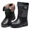 Libisemisvastased mustad kummik-saapad | E-pood Tootemaailm Libisemisvastased mustad kummik-saapad