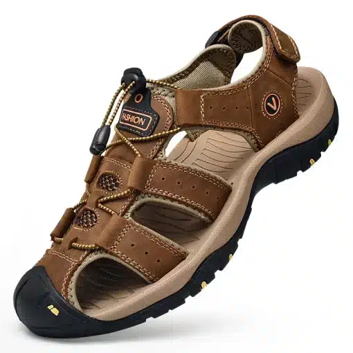 2023-Genuine-Leather-Men-s-Sandals-Summer-Outdoor-Sports-Men-s-Sandals-Slippers-Non-Slip-Beach-2 – saadaval Tootemaailm e-kaubamajas
