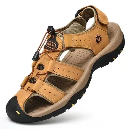 2023-Genuine-Leather-Men-s-Sandals-Summer-Outdoor-Sports-Men-s-Sandals-Slippers-Non-Slip-Beach-1 – saadaval Tootemaailm e-kaubamajas