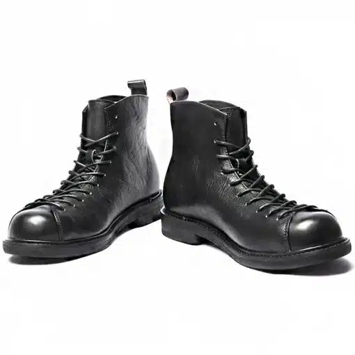 High-quality-Men-Leather-Shoes-Genuine-Leather-Cowhide-Motorcycle-Boots-Vintage-Short-Boots-Men-Manual-Color-5 – saadaval Tootemaailm e-kaubamajas