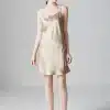 SuyaDream-Woman-Mini-Dress-19mm-100-Real-Silk-Sleeveless-Solid-Spaghetti-Strap-Sleep-Dresses-2022-Elegant-2 – saadaval Tootemaailm e-kaubamajas